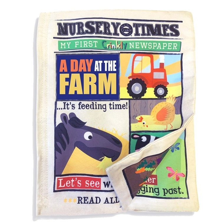 Farm Animals - Crinkly Cloth Book