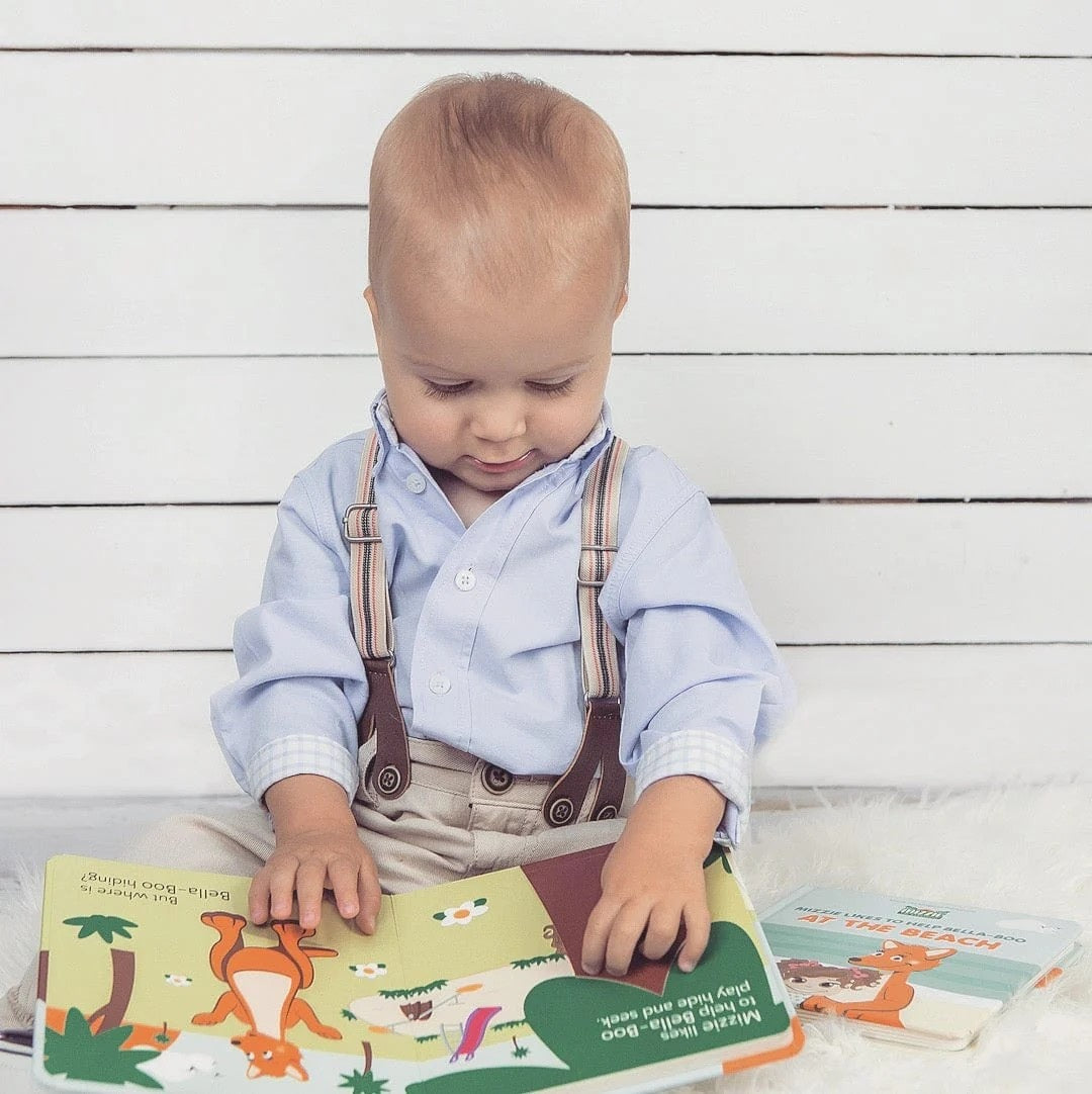 Be Active Interactive Touch And Feel Mizzie Baby Board Book