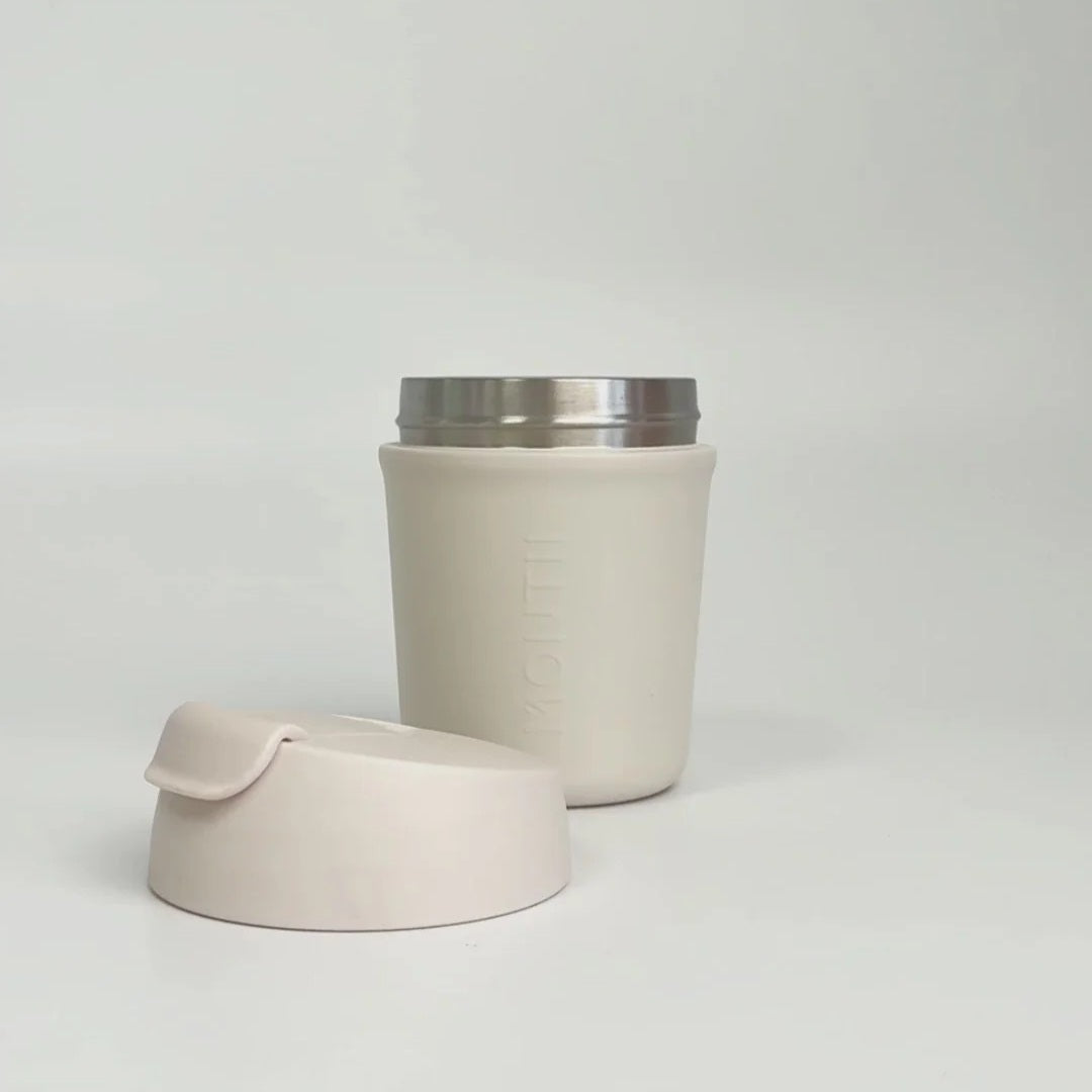 Travel Coffee Cup 260ML (Cream)