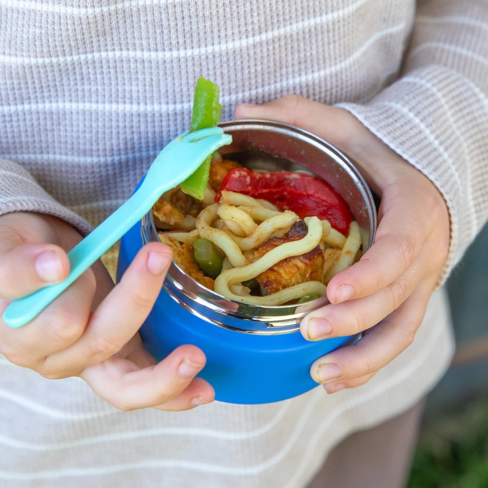 Insulated Mini Food Jar (Blueberry)