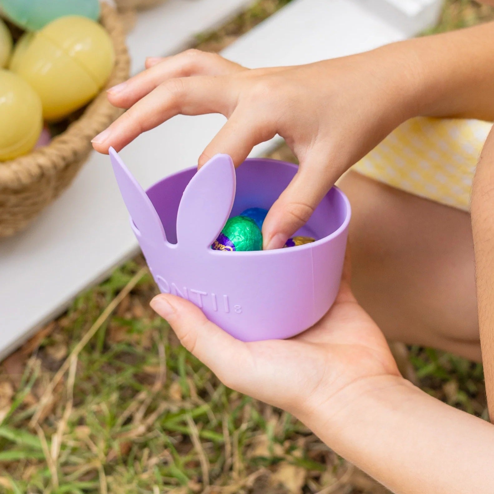 Small Bunny Bumper (Lilac)