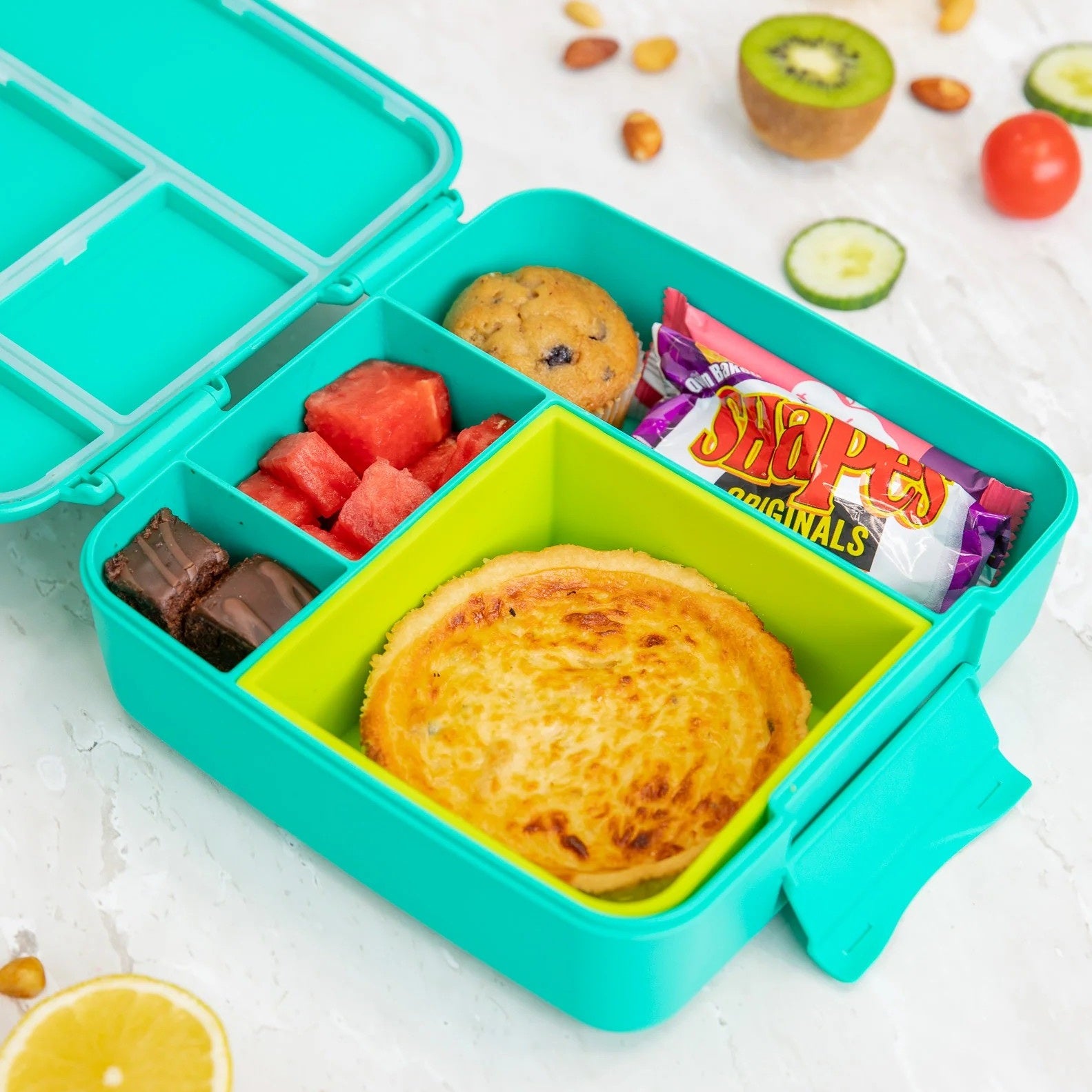 Feast Square Tray (Matcha)