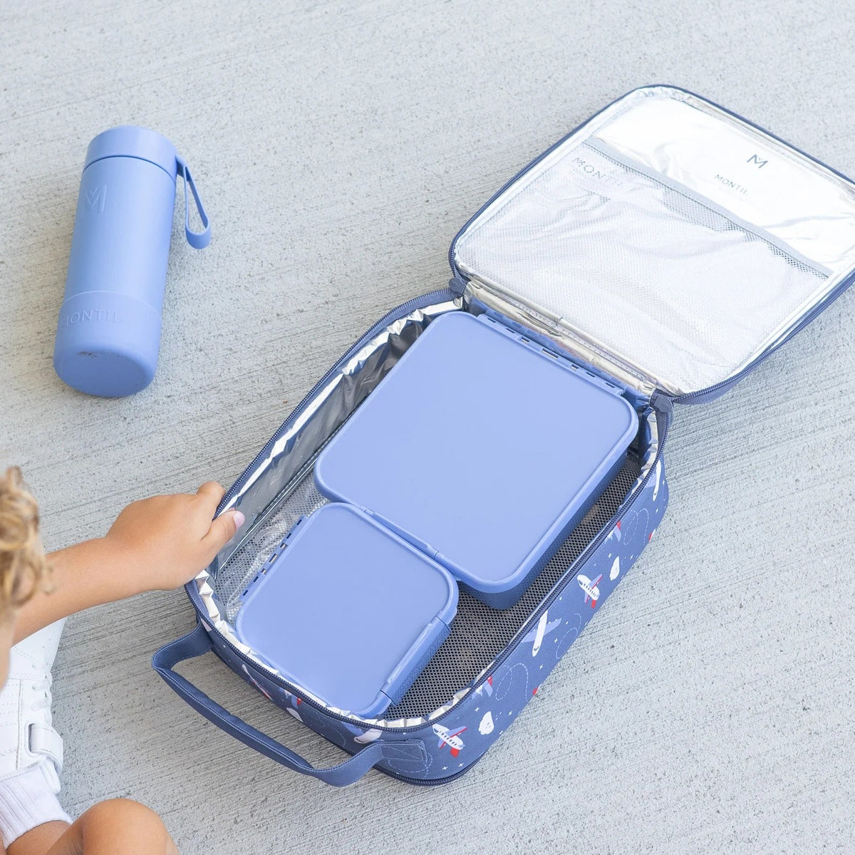 Insulated Lunch Bag (Jet Set)