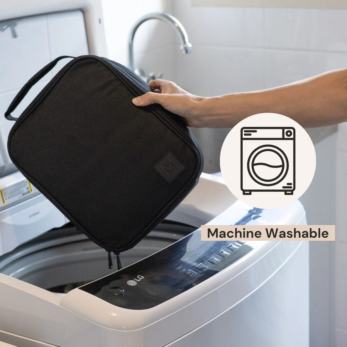 Insulated Lunch Bag (Ruby)