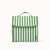 Insulated Lunch Carrier (Pickle Stripe)