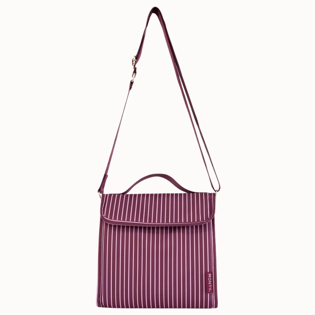 Insulated Lunch Carrier - Ruby Stripe