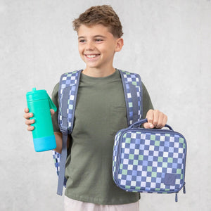 Medium Insulated Lunch Bag (Checkmate)