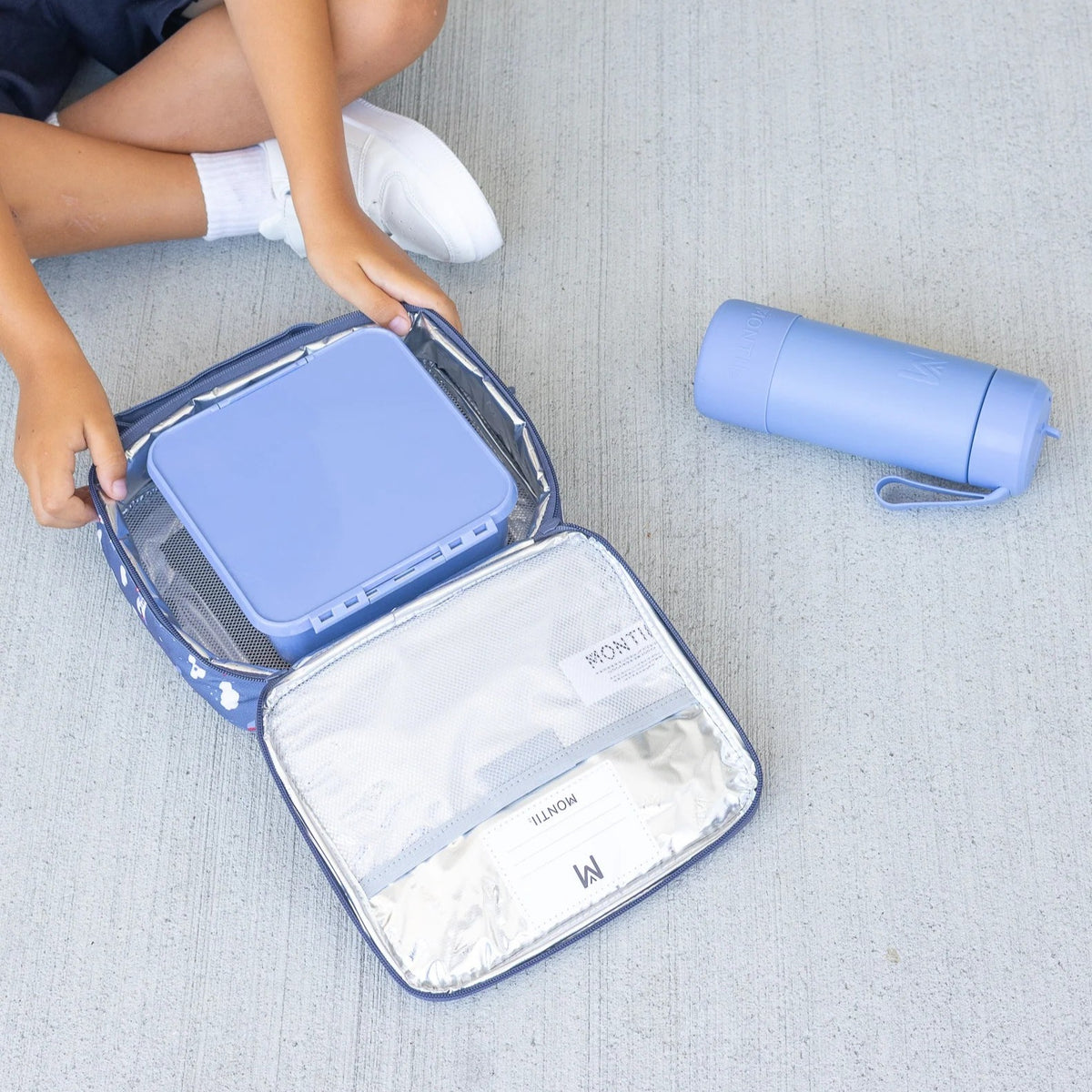 Medium Insulated Lunch Bag (Jetset)