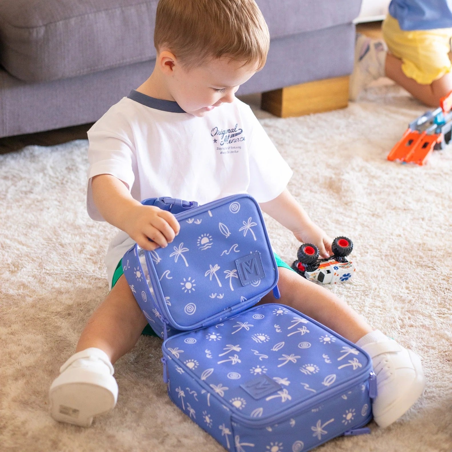 Medium Insulated Lunch Bag (Tide Break)