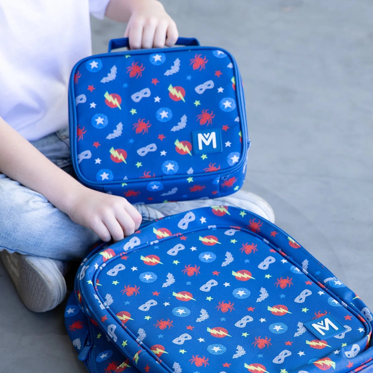 Medium Insulated Lunch Bag (Superhero)