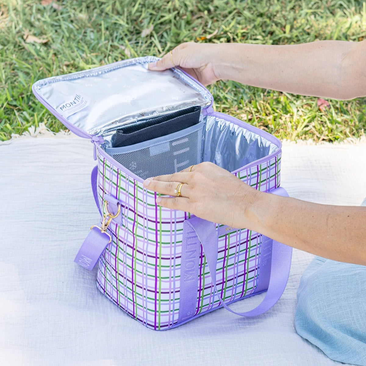 Midi Cooler Bag (Berry Patch)