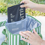 Midi Cooler Bag (Pickle Stripe)