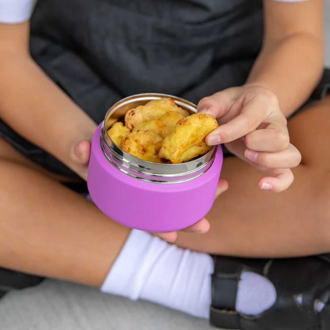 Mini Insulated Food Jar (Fuchsia)