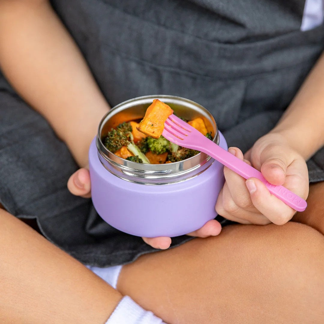 Mini Insulated Food Jar (Lilac)