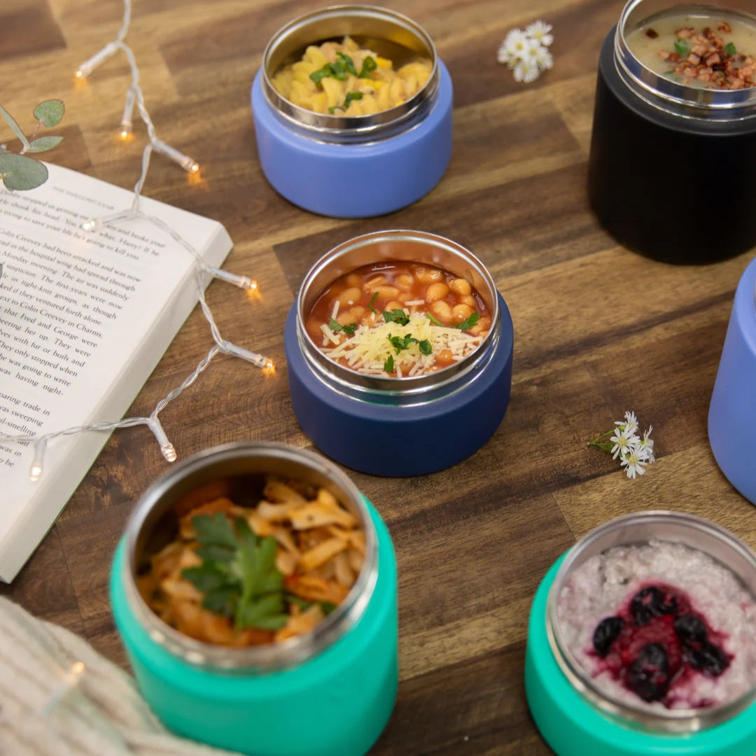 Mini Insulated Food Jar (Navy)