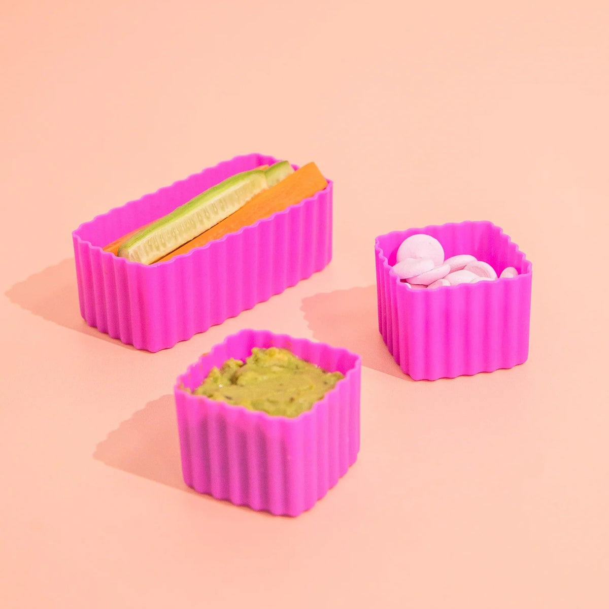 Mixed Bento Cups (Fuchsia)