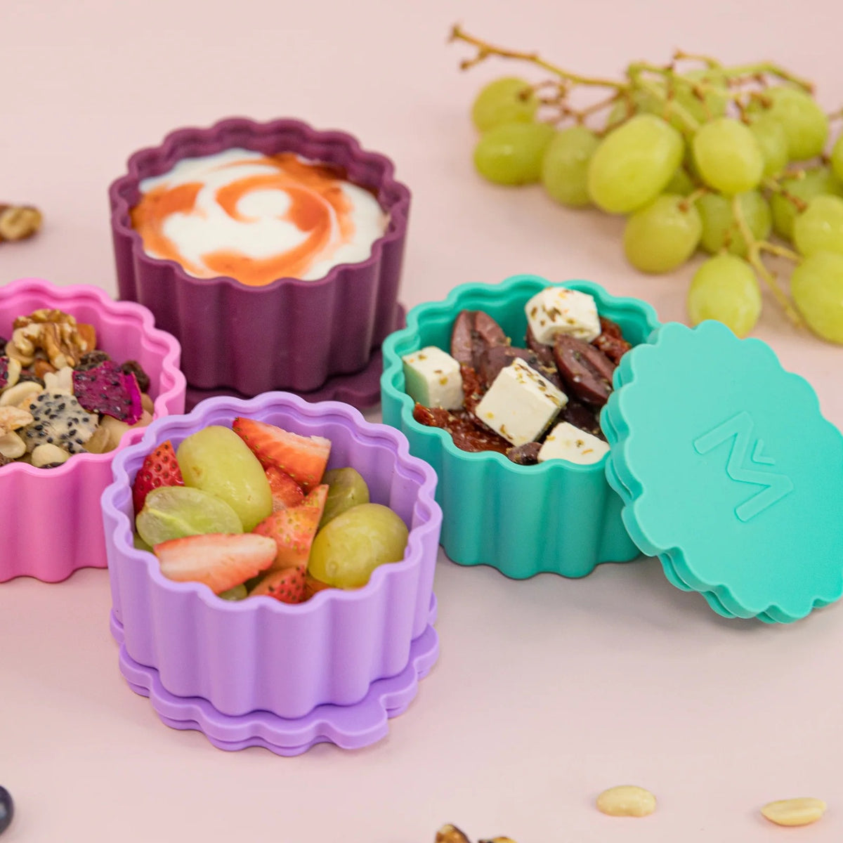 Silicone Scallop Tub (Lagoon)