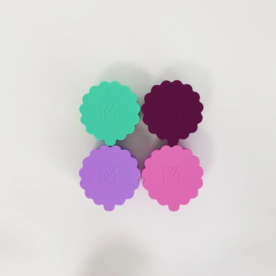 Silicone Scallop Tub (Ruby)