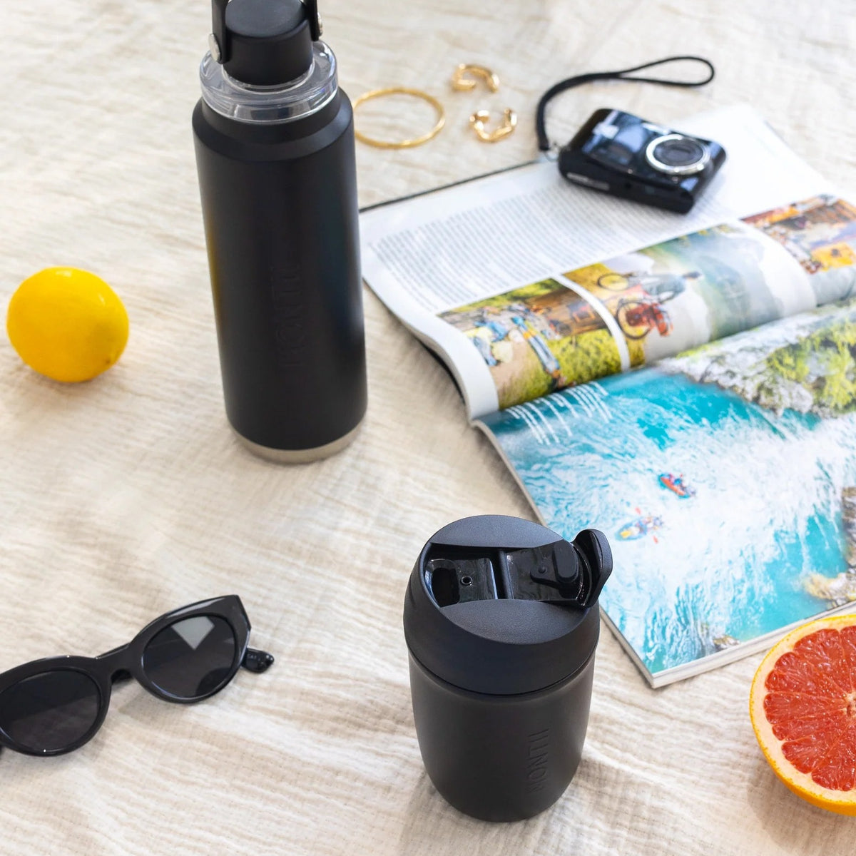 Travel Coffee Cup 380ml (Black)