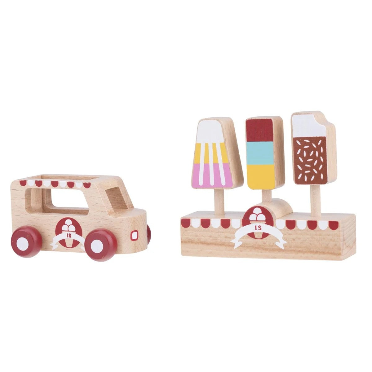Essential Mini Car Set (Ice Cream)