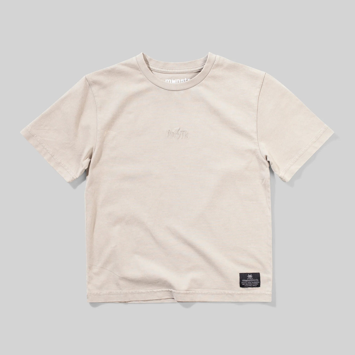 Bento Tee - Box Fit (Mineral Sand)