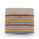 Confetti Stripe Baby Blanket (Carnival)