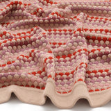 Confetti Stripe Baby Blanket (Pink)