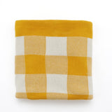 Gingham Baby Blanket (Mustard)