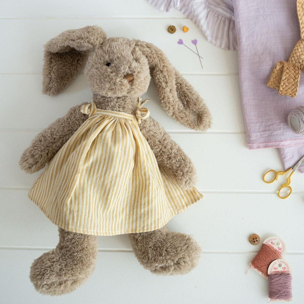 Mrs Honey Bunny (Mustard Stripe)