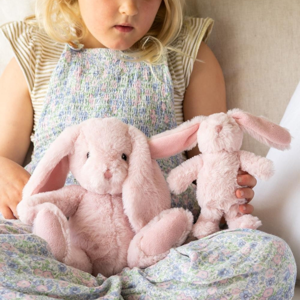 Pixie The Bunny Pink Rattle