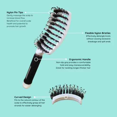 Detangler Brush - Blue