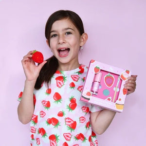 Strawberry Cupcake Makeup Gift Set