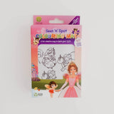 Silicone Colouring Mat (Princess & Fairy)