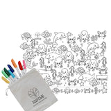 Silicone Colouring Mat (Under the Sea)