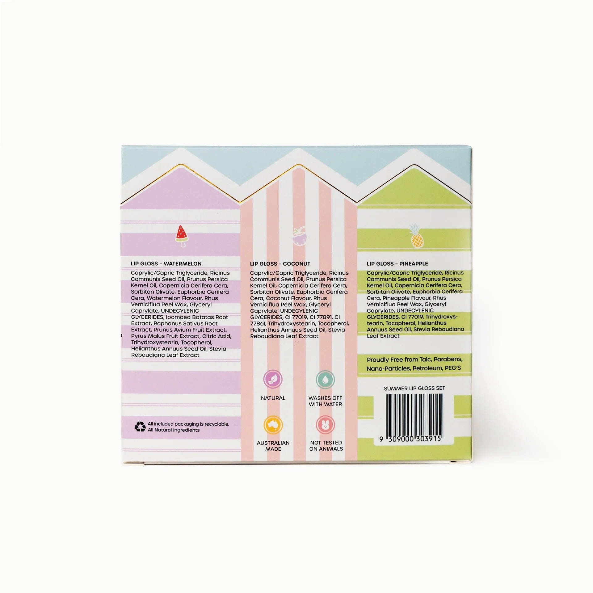 Oh Flossy Beach Club Lip Gloss Set