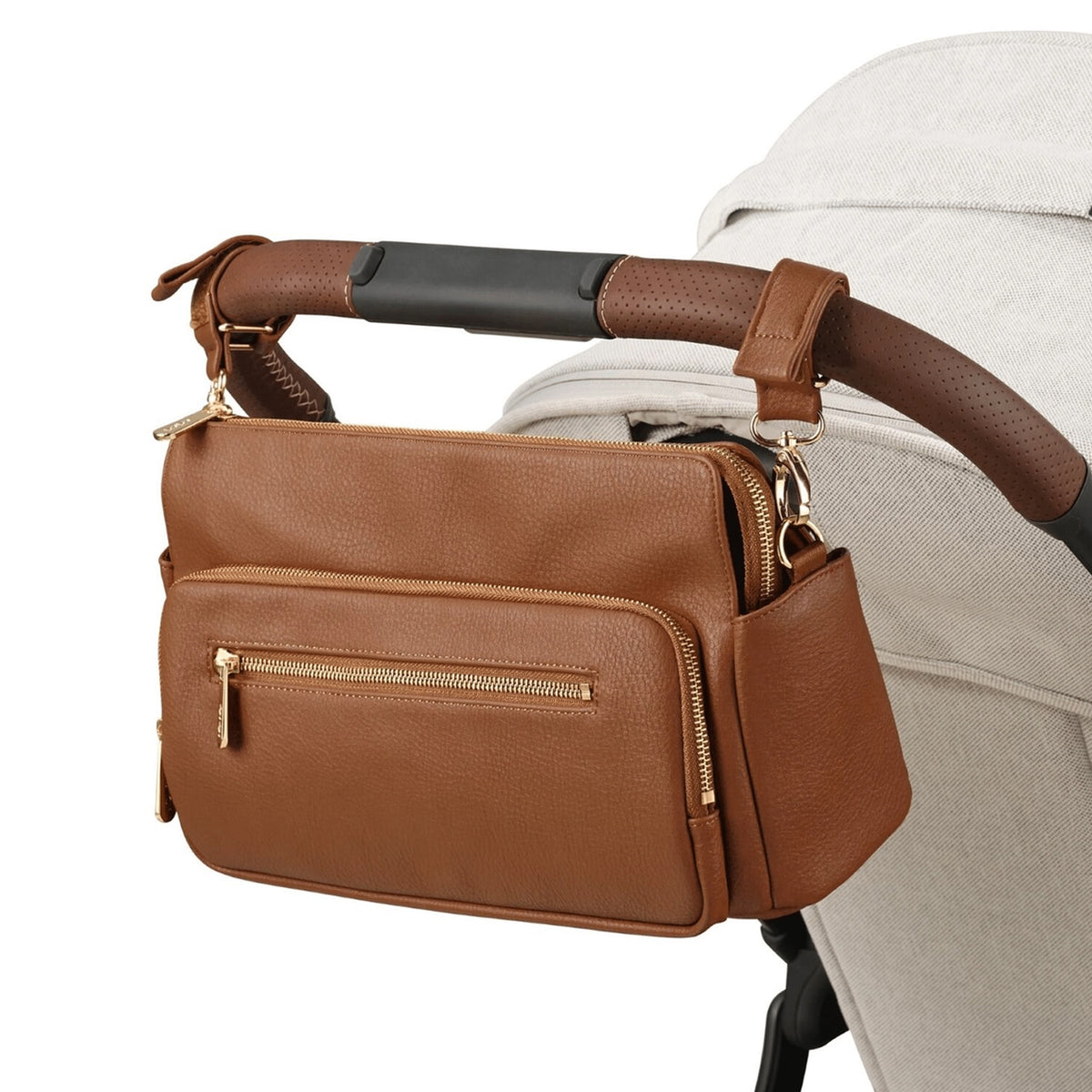 Pram Caddy (Vegan Chestnut)