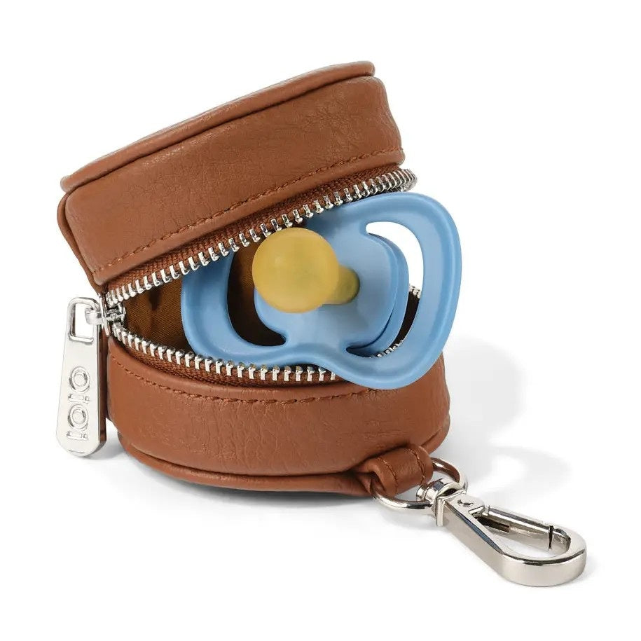 Leather Dummy Holder (Chestnut Brown Vegan)