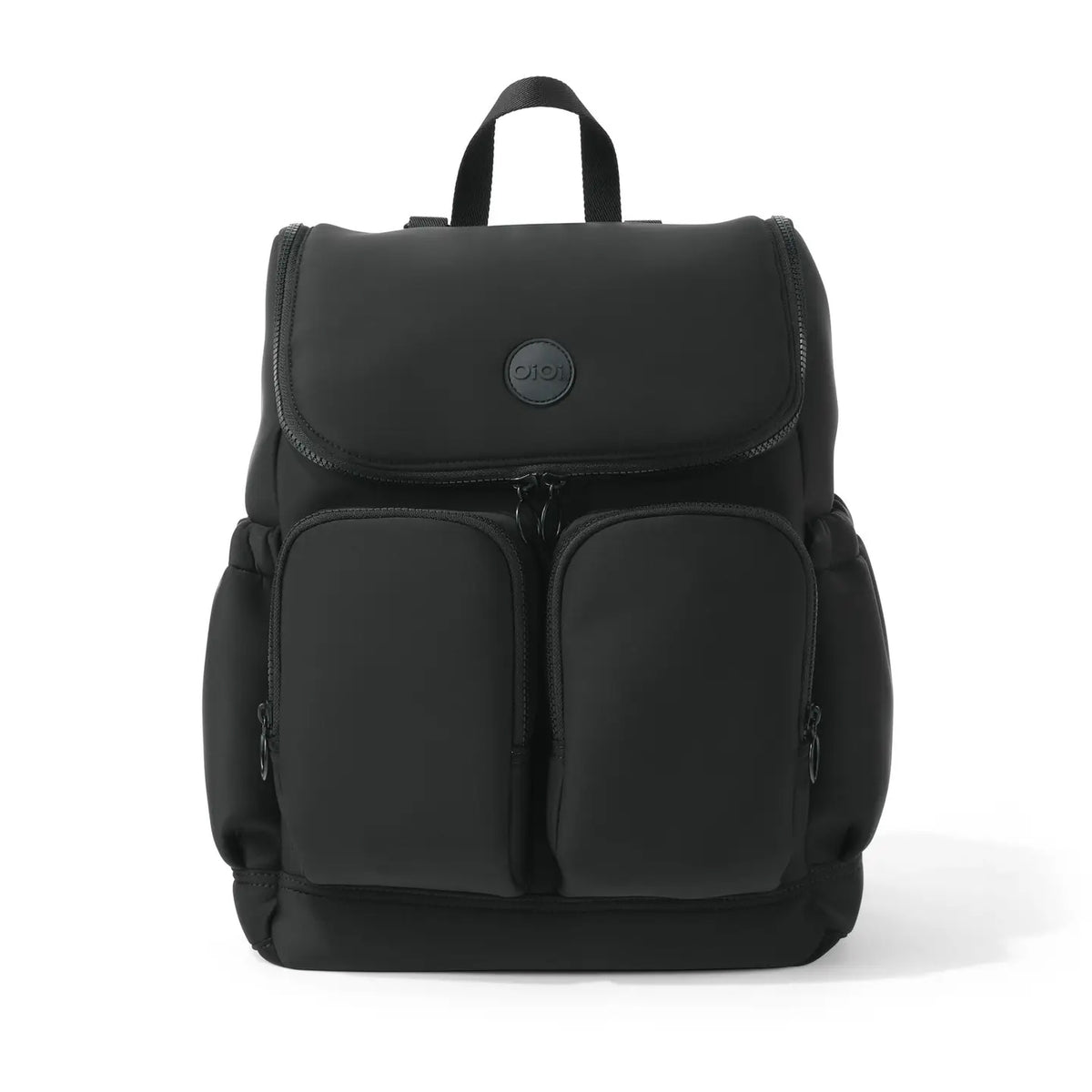 Signature Nappy Backpack (Black Neoprene)