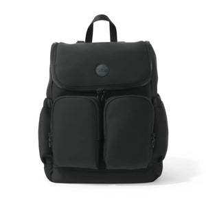 Signature Nappy Backpack (Black Neoprene)