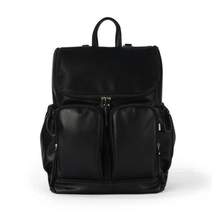 Signature Nappy Backpack (Black Dimple)
