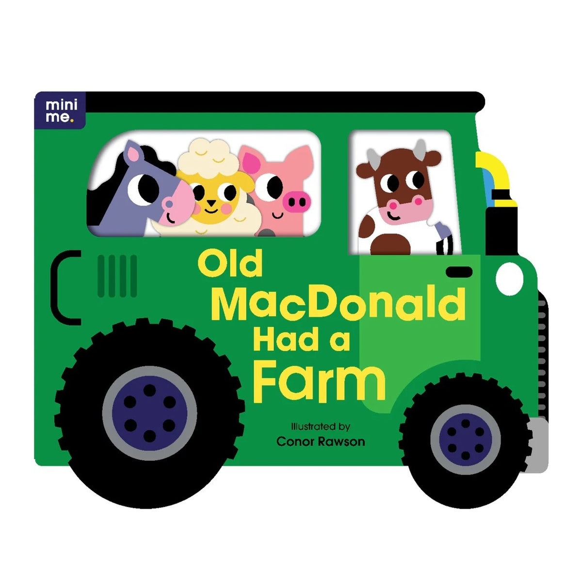 Old MacDonald Had A Farm (Shaped Board Book)