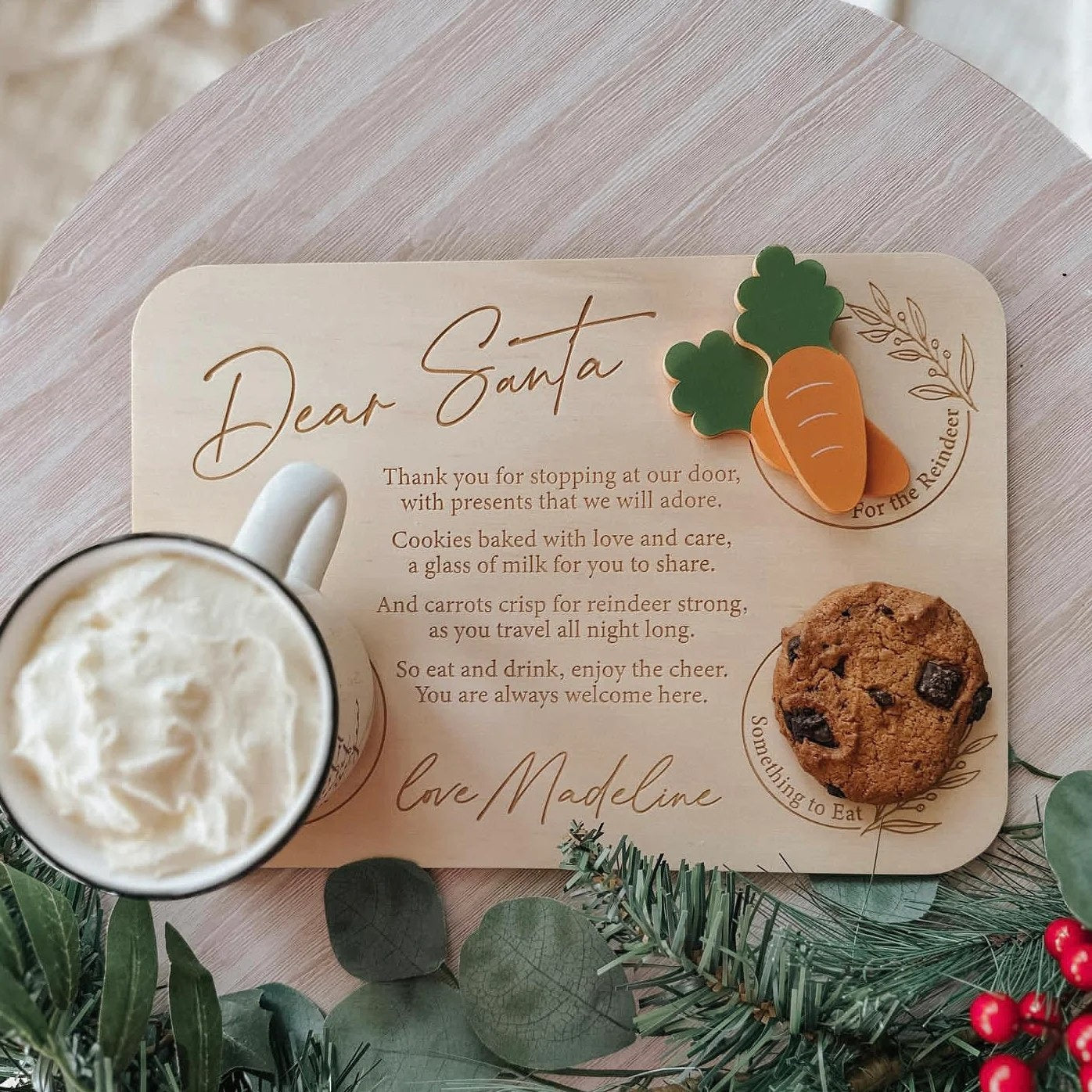 Santa Treat Plate