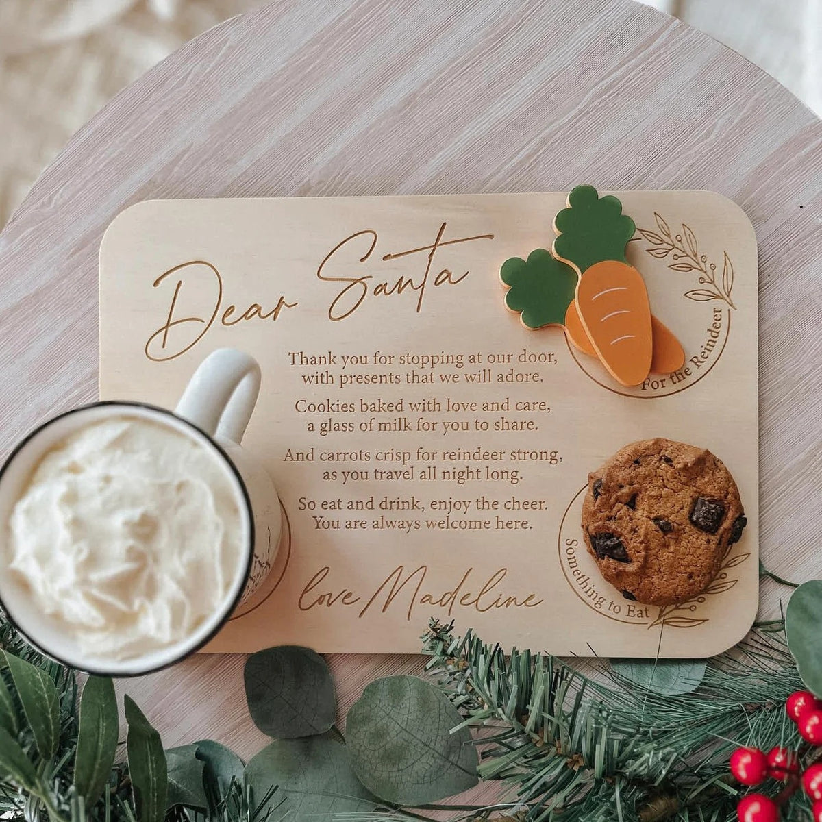 Santa Treat Plate