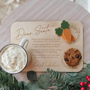 Santa Treat Plate