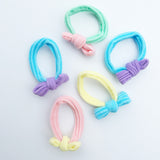 Pastel Ribbed Ties 5pk