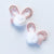 Glitter Bunny Ear Hair Clip Set (2 Colours)