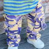Camo Cargo Pant Ultra Violet