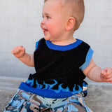 Spicy Vest Blue Ember