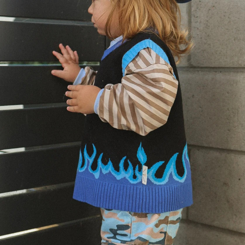 Spicy Vest Blue Ember