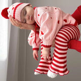 Stripe Flares Berry